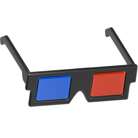 Cinema Glasses  3D Icon