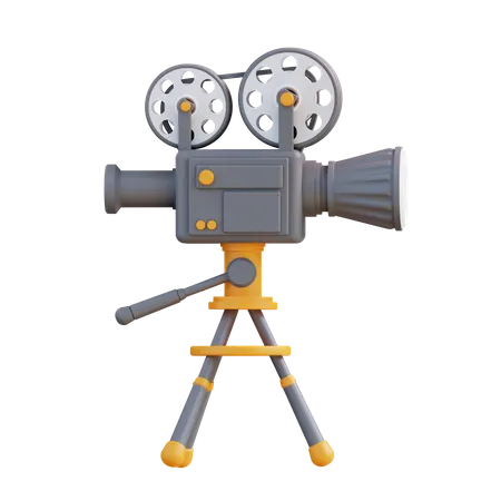 3 D Illustration Video Shooting Camera Roll 3D Icon