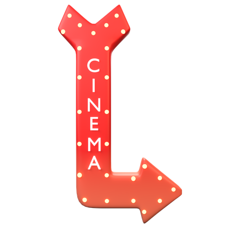 Direction cinéma  3D Icon