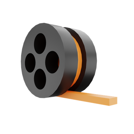 Cinema Roll  3D Icon