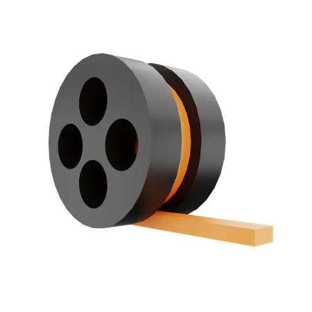 Cinema Roll  3D Icon