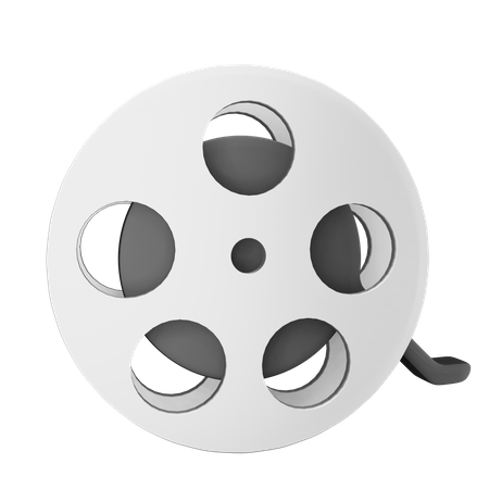 Cinema Roll 3D Icon