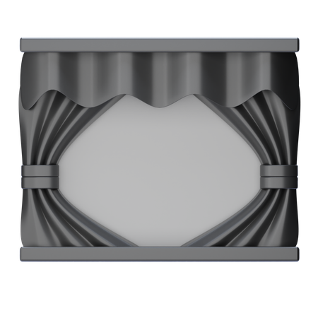 映画スクリーン  3D Icon