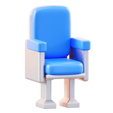 Cinema Seats  3D Icon