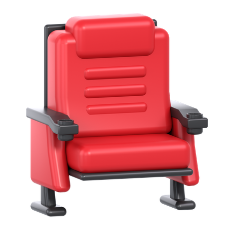 Cinema Seats  3D Icon