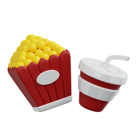 Cinema Snack  3D Icon