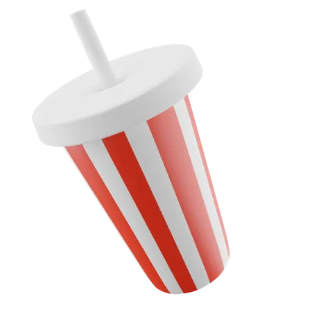 Cinema Soft Drink  3D Icon