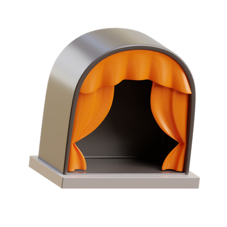 Teatro de cinema  3D Icon