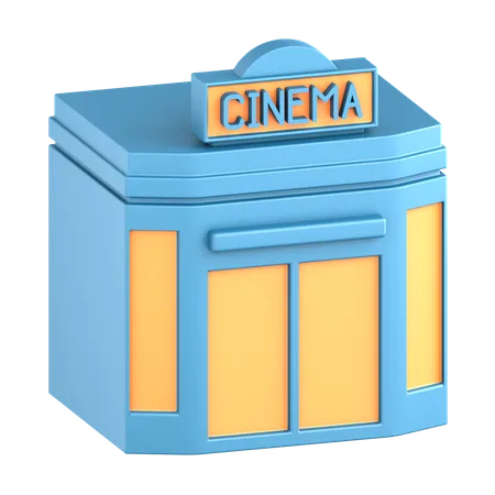 Cinema Theater  3D Icon