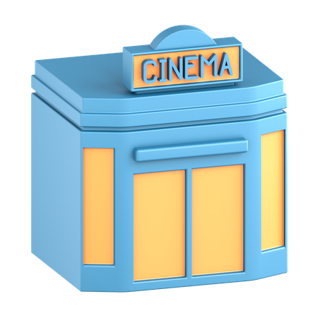 Salle de cinéma  3D Icon