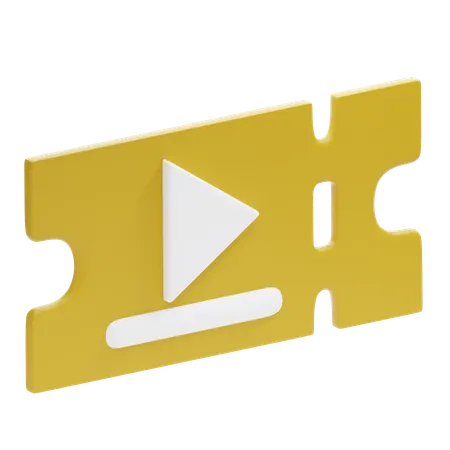 映画チケット  3D Icon