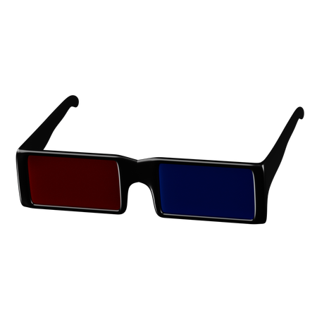 Verre de cinéma  3D Icon