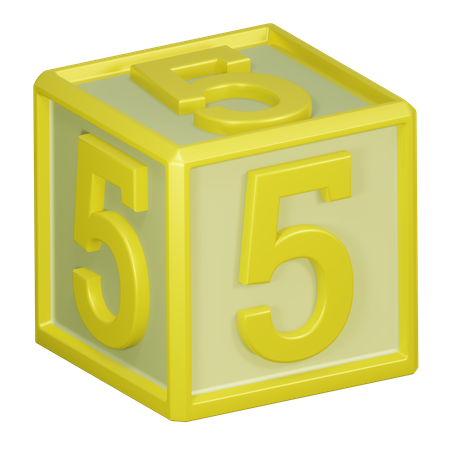 Numéro cinq  3D Icon