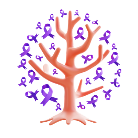 Árbol de la vida de cinta  3D Icon