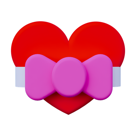 Cinta del corazon  3D Icon