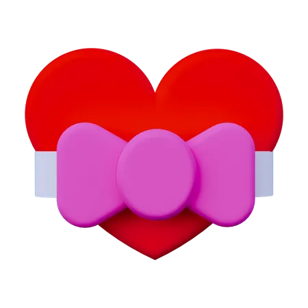 Cinta del corazon  3D Icon