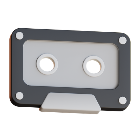 Cinta de audio  3D Icon