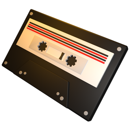 Cinta de audio  3D Icon