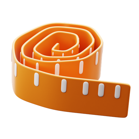 Cinta de medida  3D Icon