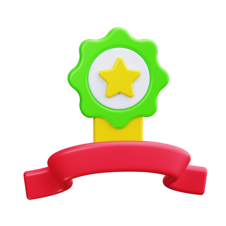 Cinta de premio  3D Icon