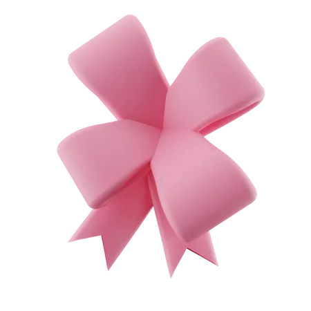 Cinta de regalo rosa  3D Icon