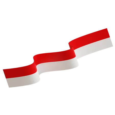 Cinta indonesia  3D Icon