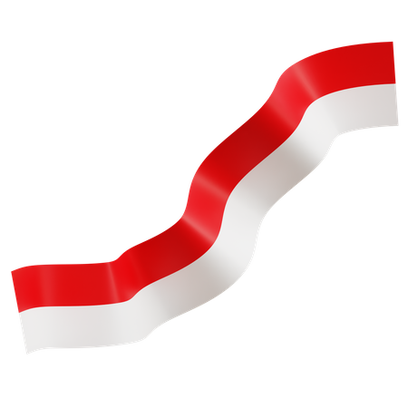 Cinta indonesia  3D Icon