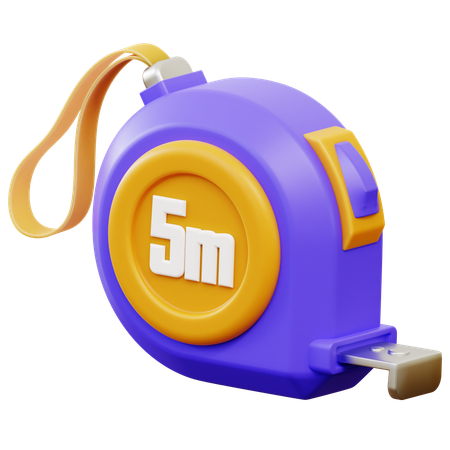 Cinta métrica  3D Icon