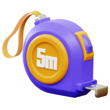 Cinta métrica  3D Icon