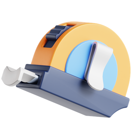 Cinta métrica  3D Icon