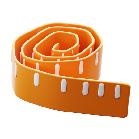 Cinta de medida  3D Icon