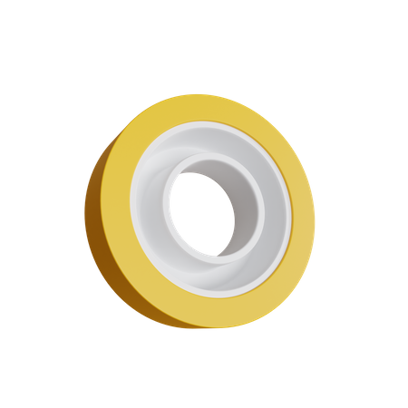 Cinta de medida  3D Icon