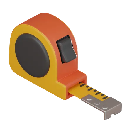 Cinta métrica  3D Icon