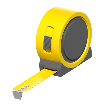 Cinta métrica  3D Icon