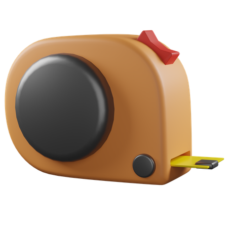 Cinta métrica  3D Icon