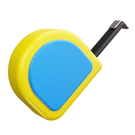 Cinta métrica  3D Icon