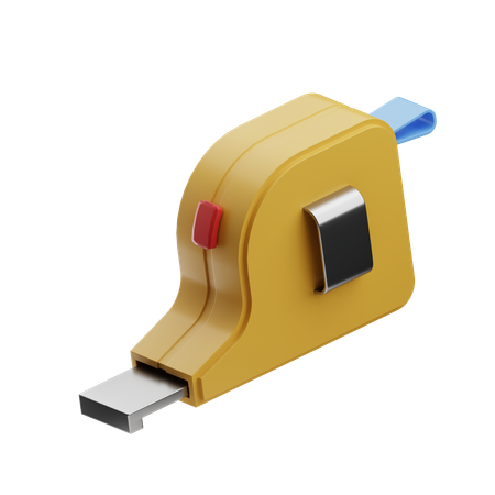 Cinta métrica  3D Icon