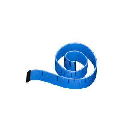 Cinta de medida  3D Icon