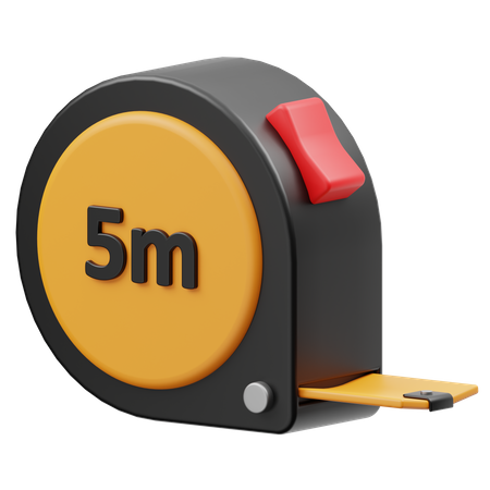 Cinta métrica  3D Icon