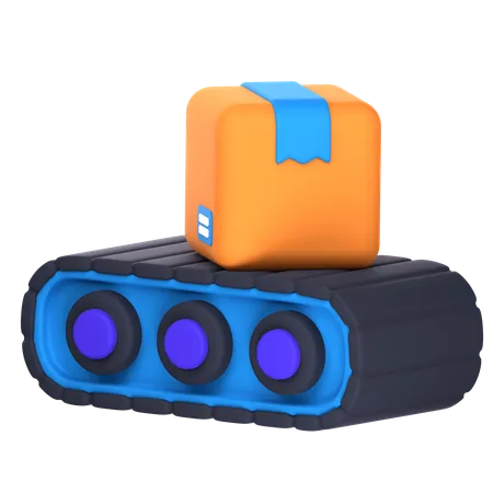 Cinta transportadora  3D Icon