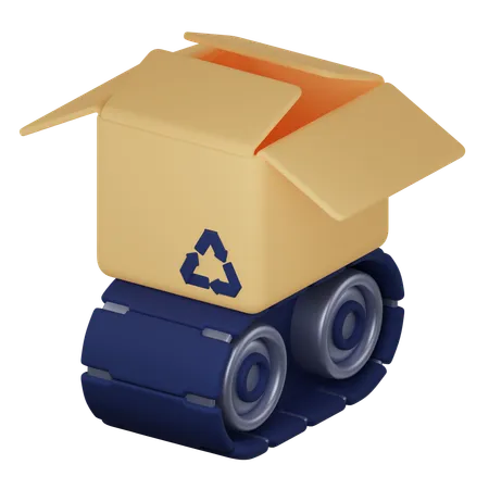 Cinta transportadora  3D Icon