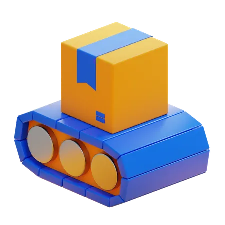 Cinta transportadora  3D Icon