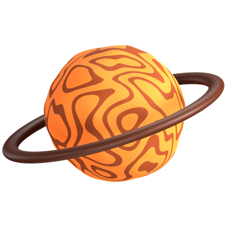 Cinturão do planeta  3D Illustration