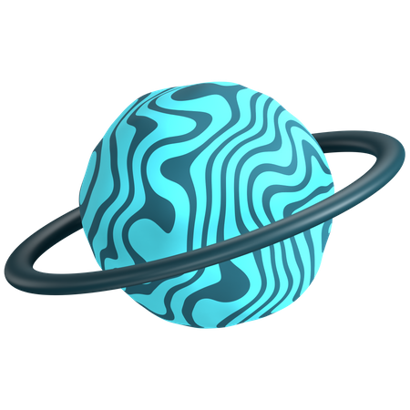 Cinturão do planeta  3D Illustration