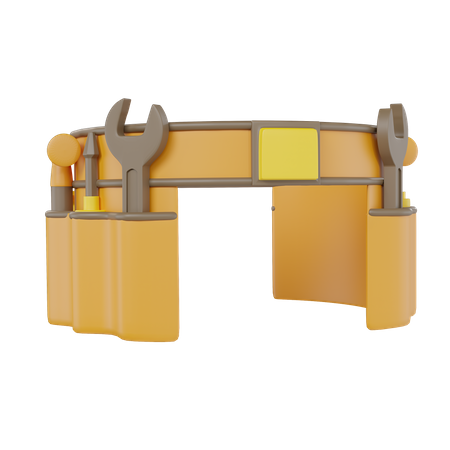 Cinturón para herramientas  3D Icon
