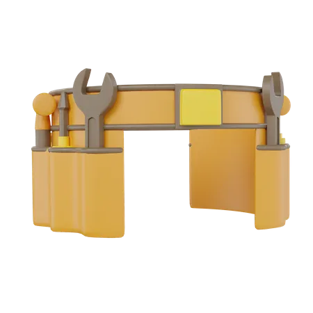 Cinturón para herramientas  3D Icon
