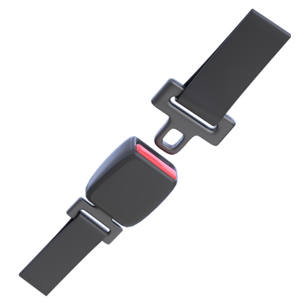 Cinturón de seguridad de avión  3D Icon
