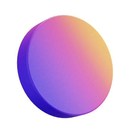 Circle  3D Icon