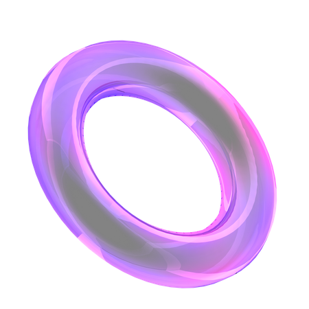 Circle  3D Icon