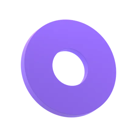 Circle  3D Icon